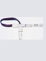 Çift Soket 4 Pin Rgb Şerit Led Birleştirme Ekleme Kablolu Soket-Aparat Lehimsiz Kolay Ekleme K61 - Görsel 8